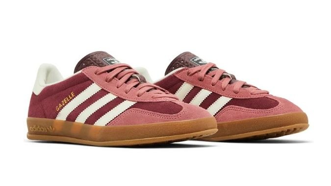 Adidas Gazelle Indoor 'Maroon Preloved Crimson'