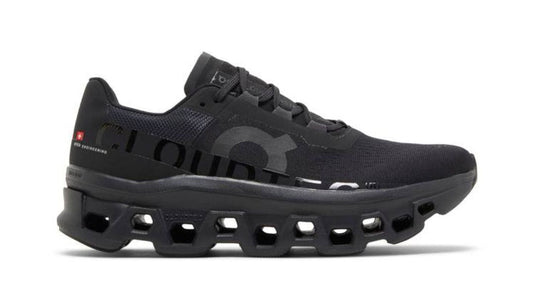 On Cloudmonster 'Black'