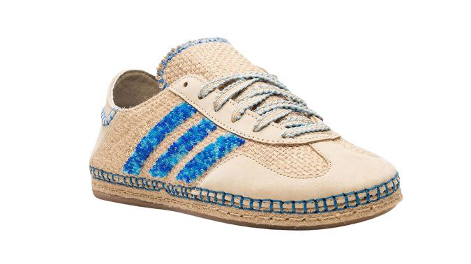 Adidas Gazelle 'Linen Khaki/ Light Blue'