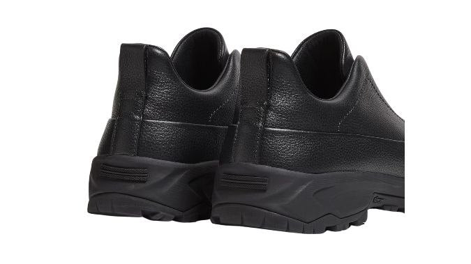 Zegna 'Black Leather'