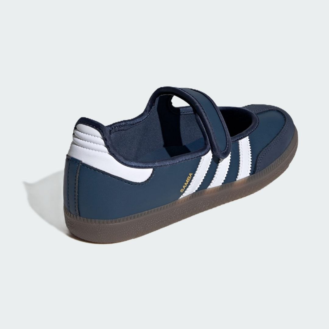 Adidas Samba Jane 'crew navy white gold metallic'