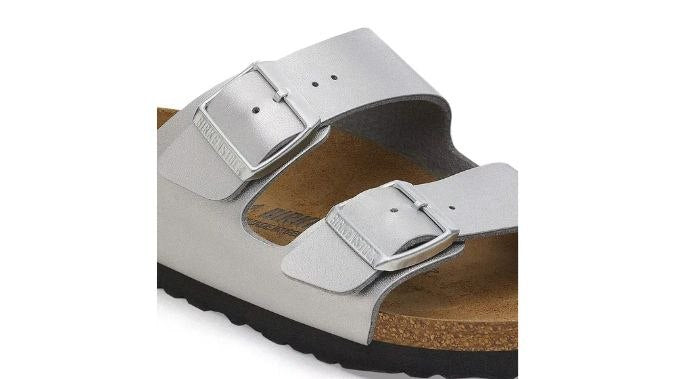 Birkenstock Arizona 'Silver'