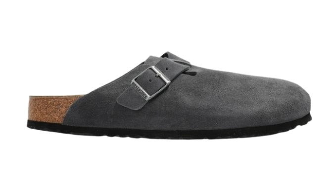 Birkenstock Boston 'Charcoal'