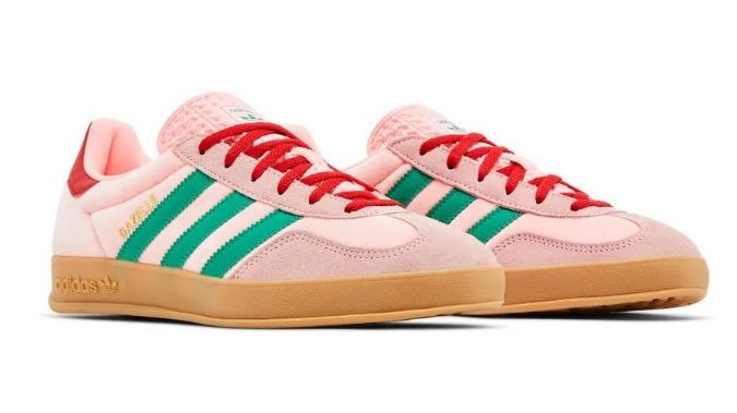 Adidas Gazelle Indoor 'Glow Pink Court Green'